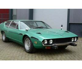 1973 LAMBORGHINI ESPADA VERT MANUEL, 5 VITESSES CONDUITE...
