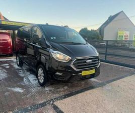 ② FORD TRANSIT CUSTOM * LIMITÉ * CAB DUB * 5 PLACES * VAT CAR — CAMIONNETTES & UTILITAIRES — 2EMEMAIN