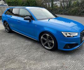 2019 AUDI A4 40 TFSI BLACK EDITION 5DR S TRONIC ESTATE PETROL AUTOMATIC