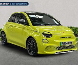 ABARTH 500 2024 - 114KW TURISMO 42.2KWH 3DR AUTO