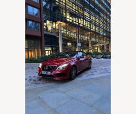 MERCEDES CLASSE E CABRIOLET E 220 2.1 E220 BLUETEC AMG LINE (PREMIUM) CABRIOLET 2DR DIESEL G-TRONIC+ EURO 6 (START/STOP) (177 PS)