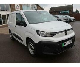 E-BERLINGO 52KWH ENTERPRISE M PANEL VAN AUTO SWB 5DR (7.4KW C