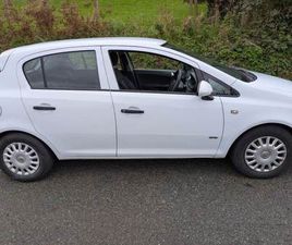 VAUXHALL CORSA VAUXHALL, CORSA, HATCHBACK, 2008, MANUAL, 1248 (CC), 5 DOORS, DIESEL, £35 ROAD TAX, 12 MONTHS MOT