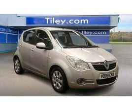 VAUXHALL AGILA 2009 VAUXHALL AGILA 1.2 16V DESIGN 5DR HATCHBACK PETROL MANUAL