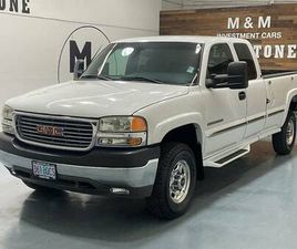 GMC SIERRA 2500HD EXTENDED CAB 2002 GMC SIERRA 2500HD 4X4 4WD SLE EXTENDED CAB / 8.1L V8 / 73,000 MI