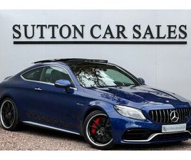 2018 MERCEDES-BENZ C-CLASS 4.0 C63 AMG S (510PS) (PREMIUM PLUS)(START/STOP) COUPE 2D SPEEDSHIFT MCT