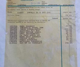 CHEVROLET IMPALA CHEVROLET IMPALA SS