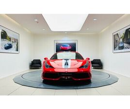 FERRARI 458 ITALIA SPECIALE OCCASION 458 SPECIALE 2014 À VENDRE À BALMA