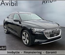 AUDI E-TRON SPORTBACK E-TRON 55 55/LAV KM/360/PANORAMA/LUFT/PERLENAPPA/KROK/EU 2027+++