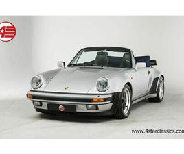 PORSCHE 911 SERIE G CABRIOLET 930 PORSCHE 930 TURBO CABRIOLET /// JUST 24K MILES FROM NEW