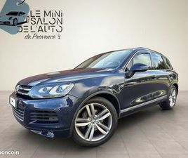 VOLKSWAGEN TOUAREG VW TOUAREG II 3.0 V6 TDI 240 CARAT TIPTRONIC-03/2010-CUIR-GPS-CAMÉRA-ACC-XÉNONS-HISTORIQUE LIMPIDE-GARANTIE 6 MOIS