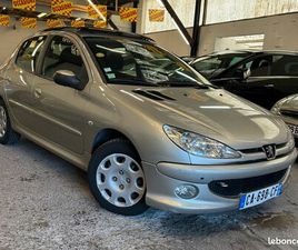 PEUGEOT 206 PEUGEOT 206 1.4 L 90 CV / TOIT OUVRANT / 167 000 KMS