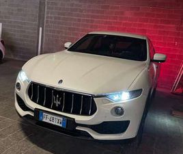MASERATI LEVANTE 3.0 V6 GRANSPORT NERISSIMO 250CV AUTO