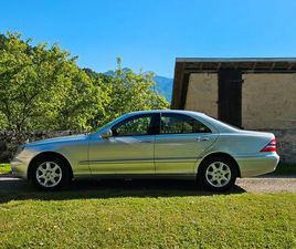 MERCEDES CLASSE S W220 S320 2000 – 230 800 KM – À RESTAURER / PASSIONNÉ