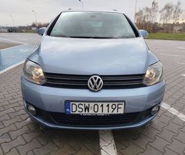 VOLKSWAGEN GOLF PLUS VW GOLF VI PLUS ZAREJESTROWANY W POLSCE ŚWIDNICA • OLX.PL