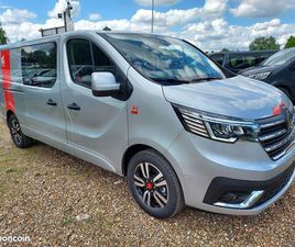 RENAULT TRAFIC CABINE RENAULT TRAFIC III FG BVA 5 PLACES GRIS CLAIR L2H1 3T 2.0 BLUE DCI 170CH CABINE APPROFONDIE GRAND CO