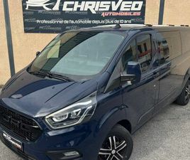 FORD ◊ TRANSIT CUSTOM L2H1 2.0 TDI 170 CH TREND BUSINESS BVA 6 PLACES ?? CARPLAY / CAMERA / XÉNON