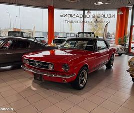 FORD MUSTANG COUPE GT CODE A BOITE MECA 1965