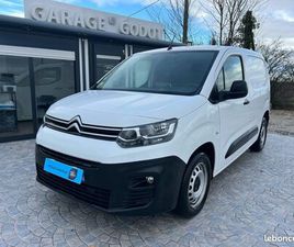 CITROËN BERLINGO III 1.6L BLUEHDI 100CV 93.000 KM - 3 PLACES - ATTELAGE - CARPLAY - RADARS ARR - 10/2018