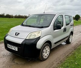 PEUGEOT BIPPER 2009 - TEPEE S HDI LOW MILEAGE 5-DOOR