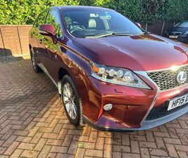LEXUS RX RX 450H 3.5 450H V6 F SPORT CVT 4WD EURO 5 (START/STOP) 5DR