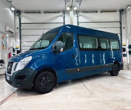 NISSAN NV400 NISSAN NV400 // MATKAILUAUTO, 6 HLÖ, TILAVA JA ERISTETTY, WEBASTO, LISÄLÄMMITTIMET