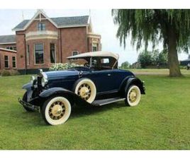 FORD MODEL A ② FORD MODEL A ROADSTER DELUXE — OLDTIMERS & ANCÊTRES — 2EMEMAIN