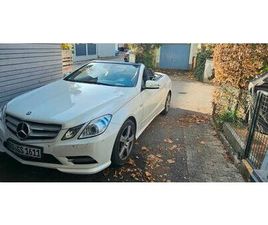 MERCEDES CLASSE E CABRIO E 250 MERCEDES-BENZ E 250 CABRIOLET E 250 CDI BLUEEFF. ELEGANCE ...