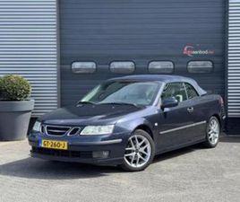 SAAB 9-3 CABRIOLET SAAB 9-3 CABRIO 1.8T VECTOR | LEDEREN BEKLEDING | LICHTMETAL — SAAB — MARKTPLAATS