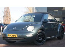VOLKSWAGEN NEW BEETLE CABRIOLET VOLKSWAGEN NEW BEETLE CABRIOLET - 1.4 CABRIO | YOUNGTIMER | ELEK. PAKKET |LM VELGEN | INRUIL MOGELIJK