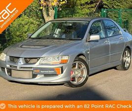 MITSUBISHI LANCER EVOLUTION 2005 MITSUBISHI LANCER 2.0 EVO VIII 260 SALOON 4DR PETROL MANUAL (258 G/KM, 261 BHP) SALOON PETRO...