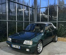 PEUGEOT 205 CABRIOLET 1991 PEUGEOT 205 - ROLAND-GARROS CABRIOLET