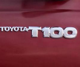 TOYOTA T100 1998 TOYOTA T100 4X4