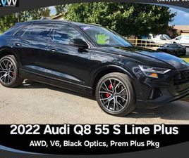AUDI Q8 55 TFSI 2022 AUDI Q8 55 S LINE PLUS AWD SUV W/ 57K MILES