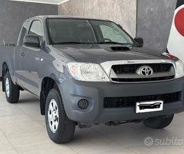TOYOTA HILUX DOUBLE CABINE TOYOTA HILUX 2.5 D-4D 4WD 2P. EXTRA CAB DLX