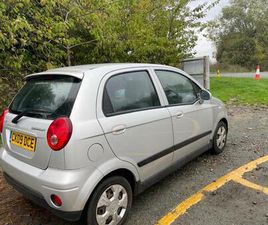 CHEVROLET MATIZ CHEVROLET MATIZ 1.0 SE 09 REG 5 DOOR GENUINE 61843 MOT MAY 28TH 2026 LOW INSURANCE 50+MPG