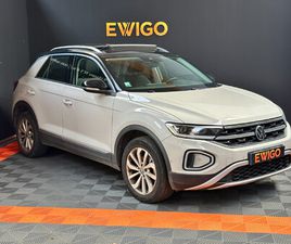 VOLKSWAGEN T-ROC 1.5 TSI 150CV STYLE - ENTRETIEN CONSTRUCTEUR - TOIT OUVRANT - HAYON ELECTRIQUE - CAM RECUL - 1E MAIN