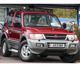 MITSUBISHI PAJERO 1995 MITSUBISHI SHOGUN 3.5 V6 GDI GLS 3DR AUTO ESTATE PETROL AUTOMATIC