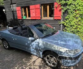 PEUGEOT 306 CABRIOLET À VENDRE PEUGEOT 306 CABRIOLET 1.8 16V 2002 126 000 KM