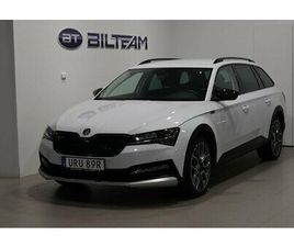SKODA SUPERB COMBI SCOUT TDI 200 DSG 4X4 DRAG,VÄRMARE