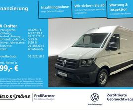 VOLKSWAGEN CRAFTER VOLKSWAGEN CRAFTER 35 KASTEN MR HD 2.0 TDI KLIMA KAM 270°