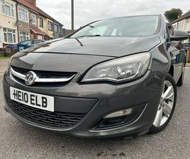 2013 VAUXHALL ASTRA 1.6 SRI VVT 16V (115PS) HATCHBACK AUTO