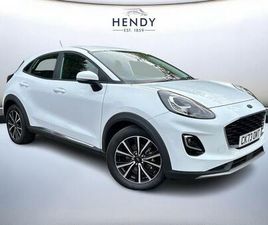 FORD PUMA 1.0T ECOBOOST MHEV TITANIUM DCT EURO 6 (START/STOP) 5DR