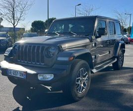 JEEP WRANGLER 4XE 2.0 T 380CH 4XE SAHARA COMMAND-TRAC MY22