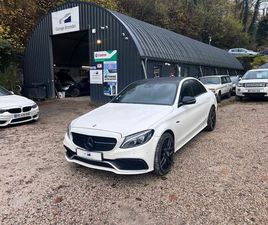 MERCEDES CLASE C C 43 AMG MERCEDES BENZ CLASSE C - 43 AMG (W205) 3.0 I V6 367CV BVA - BLANC