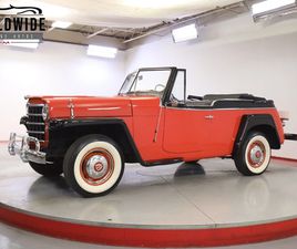 WILLYS JEEPSTER VJ 1950 WILLYS JEEPSTER