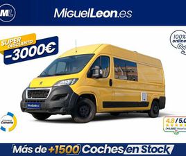 PEUGEOT BOXER 131CV 2.0 L3H2 CAMPERIZADA