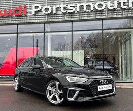 2022 AUDI A4 AVANT 40 TFSI 204 S LINE 5DR S TRONIC