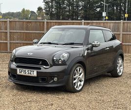 MINI PACEMAN COOPER S 2015 (15) - 1.6 COOPER S 3DR AUTO