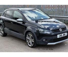 VOLKSWAGEN CROSSPOLO 2011 VOLKSWAGEN POLO 1.2 TSI DSG CROSS AUTOMATIC PETROL ULEZ PETROL AUTOMATIC